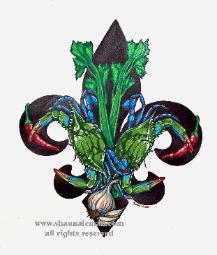 Crab Fleur de Lis