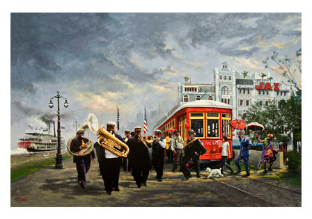 Jazz on the  Levee