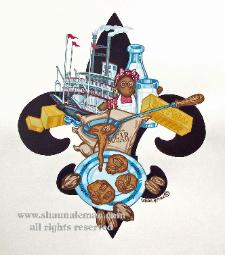 Pralines Fleur de Lis