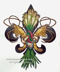 Shrimp Fleur de Lis