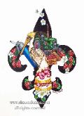 Strawberry Shortcake Fleur de Lis