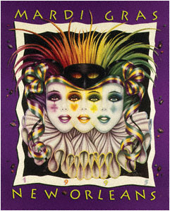 1995 "Mardi Gras Colors"