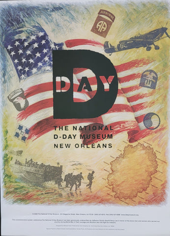 D-Day Museum poster