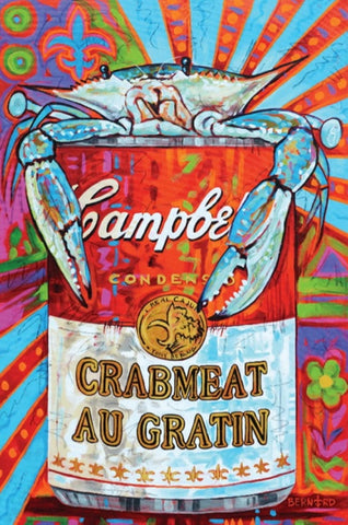 Campbell's soup can Crabmeat Au Gratin
