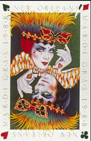 New Orleans Mardi Gras Posters of Louisiana Artworks –